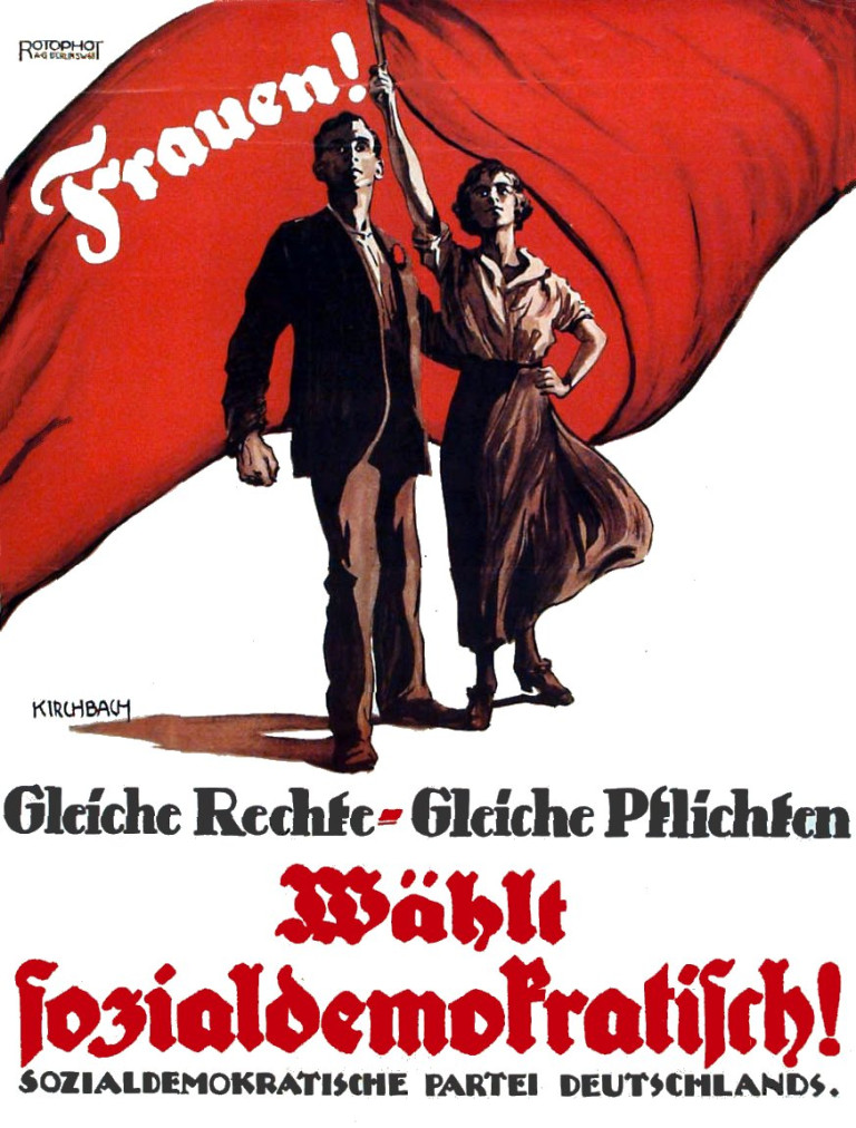 Frauen wählt sozialdemokratisch